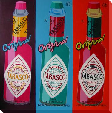 Print of Pop Art Food Paintings by Ruben Castillo