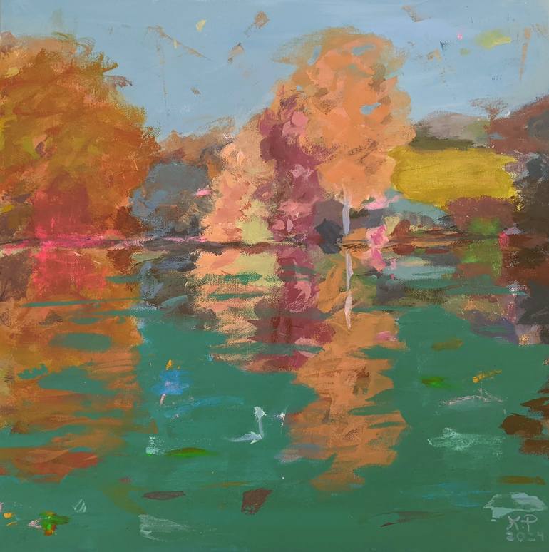 Original Contemporary Landscape Paintings by Kasia Pawlak