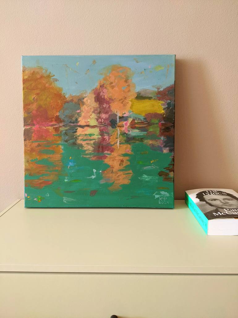 Original Contemporary Landscape Painting by Kasia Pawlak