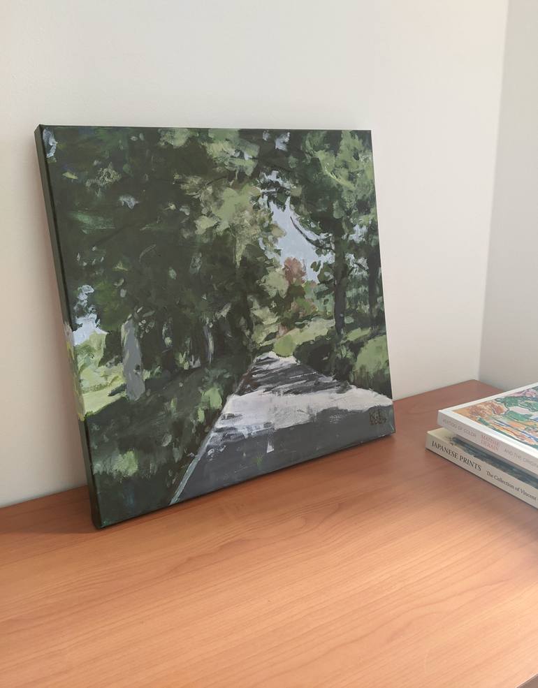 Original Contemporary Landscape Painting by Kasia Pawlak