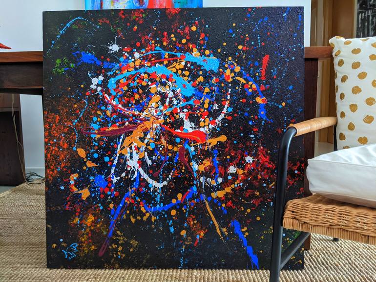 Original Abstract Painting by Kasia Pawlak