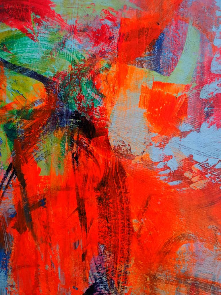 Original Abstract Painting by Kasia Pawlak