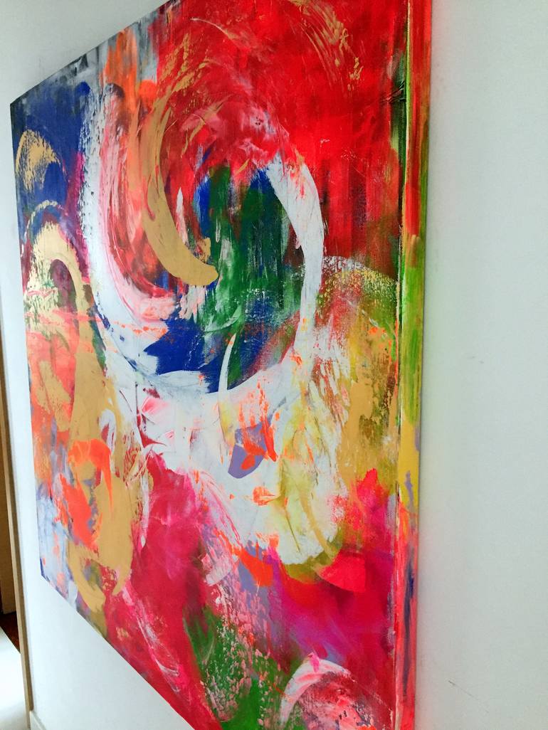 Original Modern Abstract Painting by Kasia Pawlak