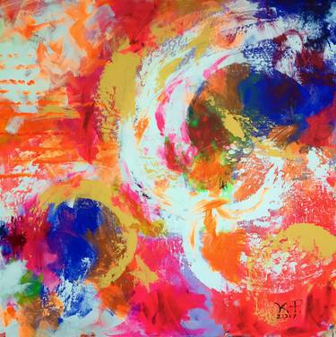 Original Abstract Paintings by Kasia Pawlak