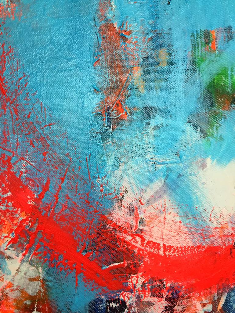 Original Expressionism Abstract Painting by Kasia Pawlak