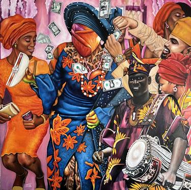 Print of World Culture Paintings by O Yemi Tubi
