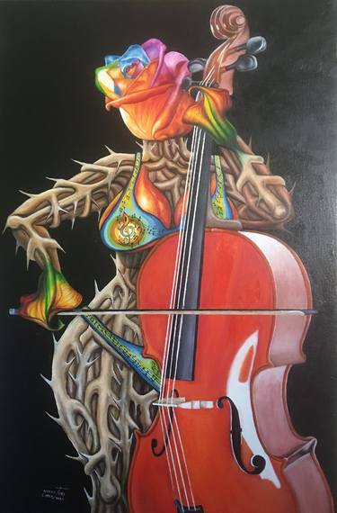 Print of Expressionism Music Paintings by O Yemi Tubi