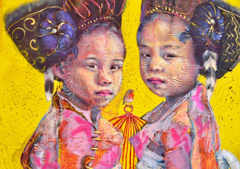 Original Figurative Other Painting by Isabelle Hugo