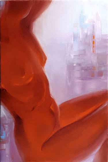 Original Art Deco Nude Paintings by Tatiana Bugaenko