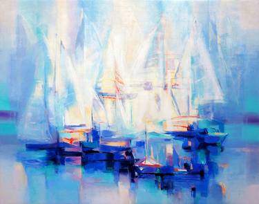 Original Yacht Paintings by Tatiana Bugaenko