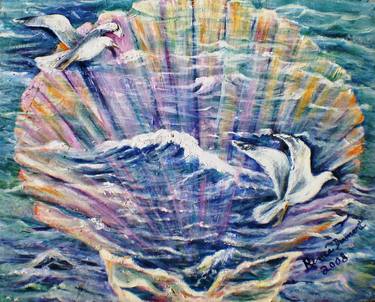 Original Impressionism Technology Paintings by Renee Dumont