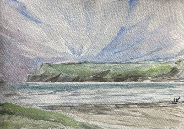 Print of Illustration Seascape Paintings by Olga Brereton