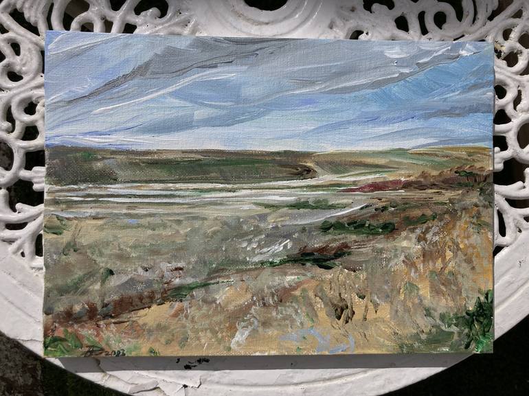 Original Impressionism Landscape Painting by Olga Brereton