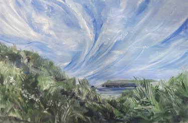 Original Impressionism Beach Paintings by Olga Brereton