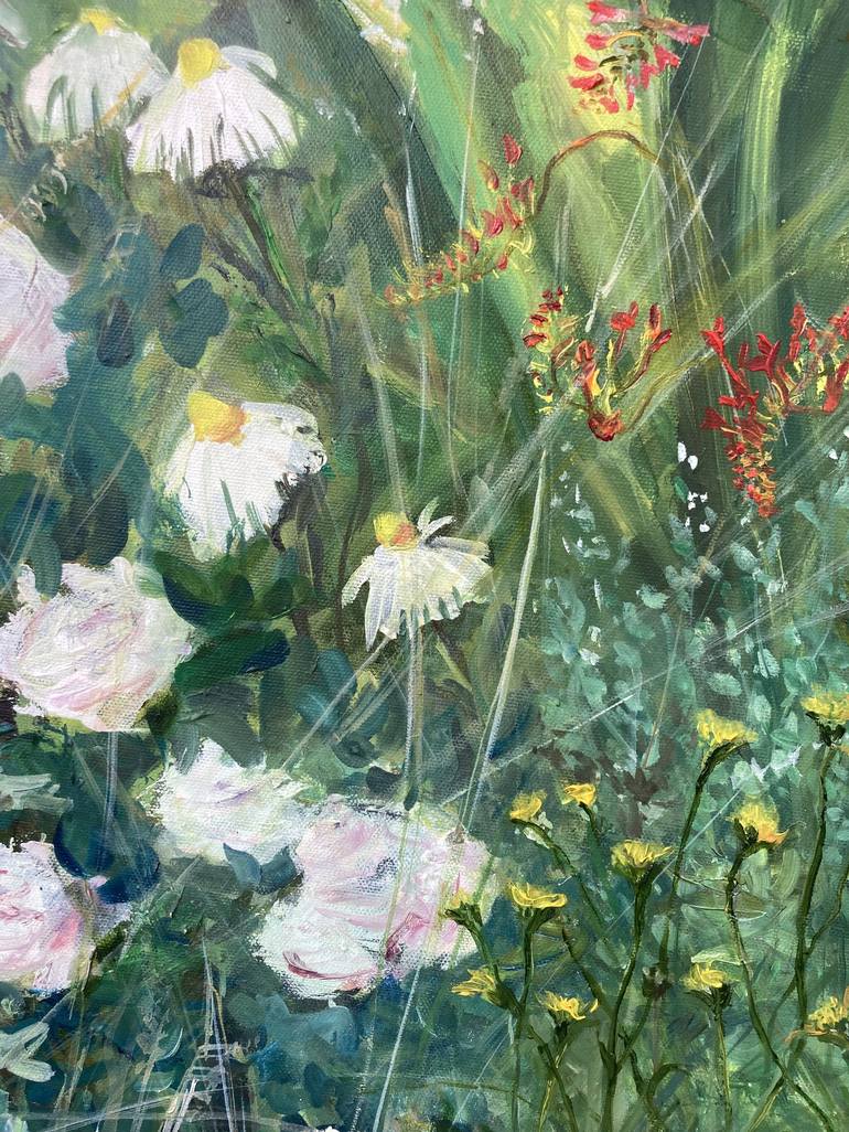 Original Garden Painting by Olga Brereton