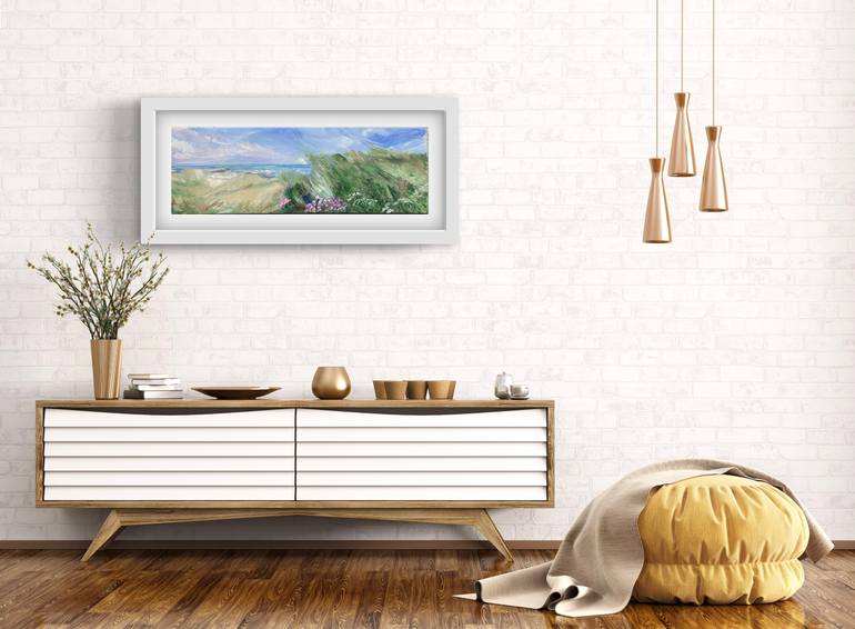 Original Contemporary Beach Painting by Olga Brereton