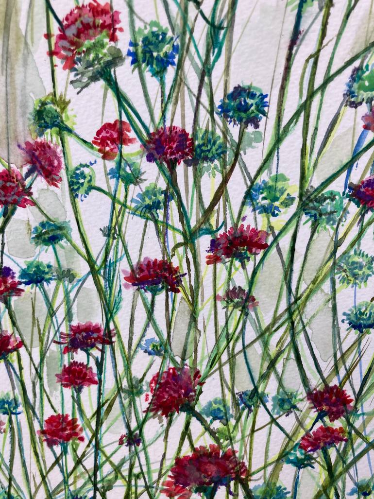 Original Impressionism Botanic Painting by Olga Brereton