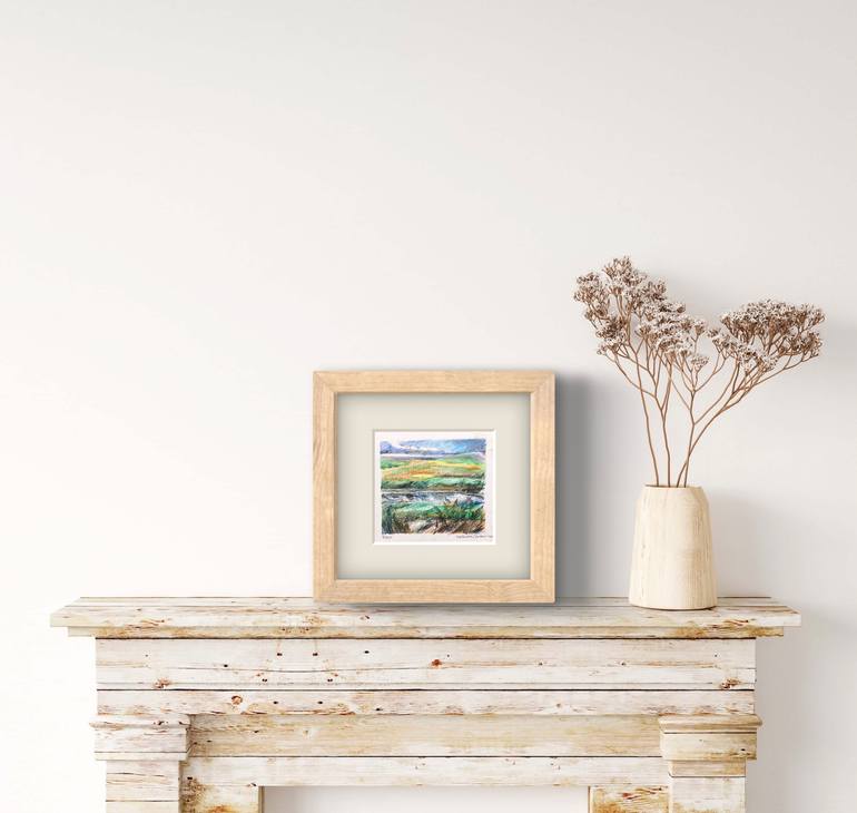 Original Contemporary Landscape Drawing by Olga Brereton