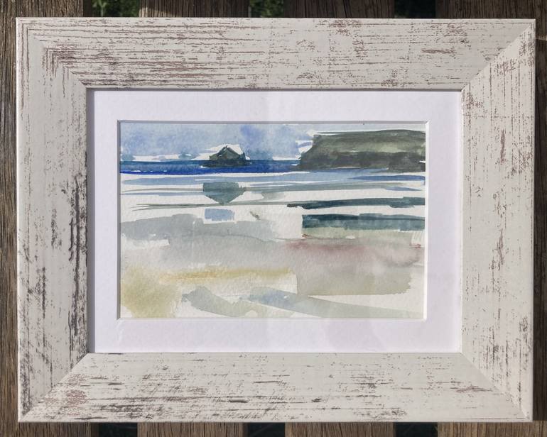 Original Contemporary Beach Paintings by Olga Brereton