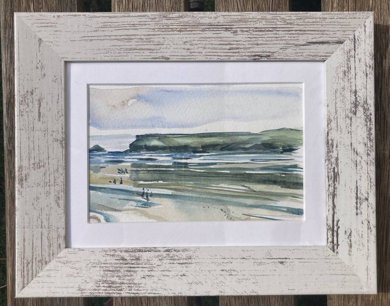 Original Contemporary Beach Paintings by Olga Brereton