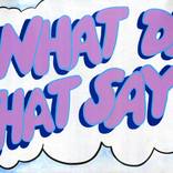 What Did That Say? by Seamus Liam O'Brien