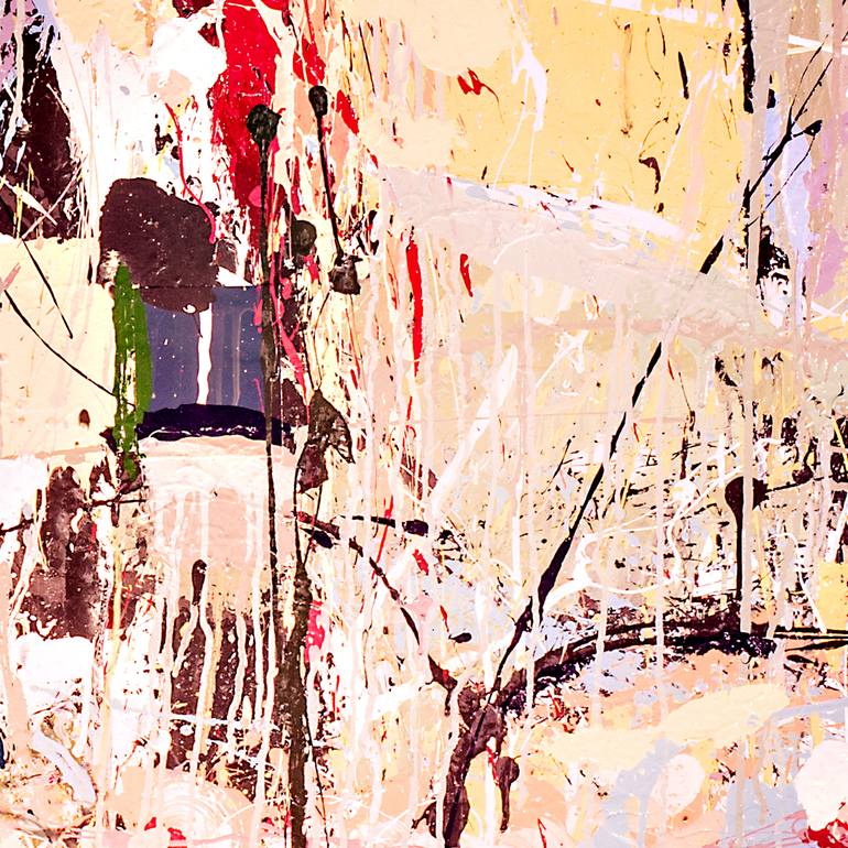 Original Abstract Expressionism Abstract Painting by William Montgomery