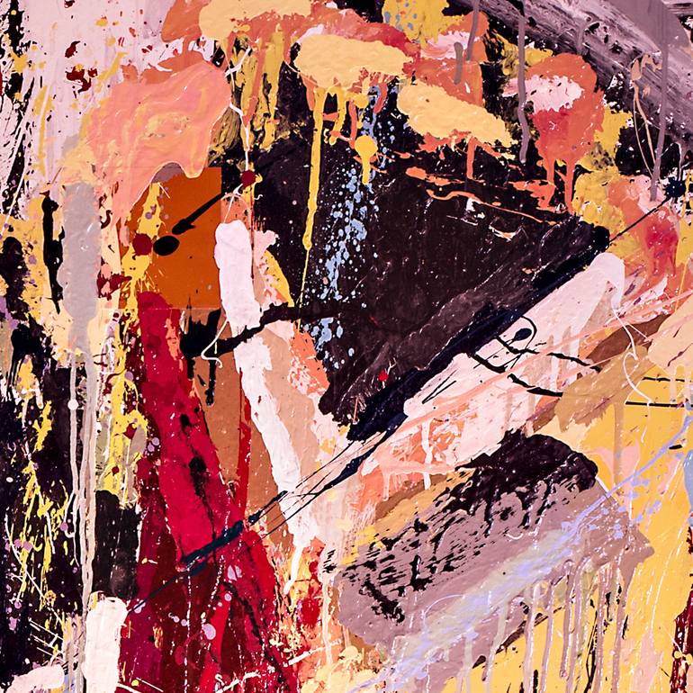 Original Abstract Expressionism Abstract Painting by William Montgomery