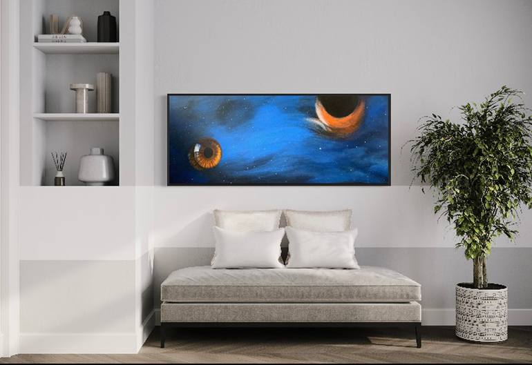 Original Conceptual Abstract Painting by Seta Injeyan