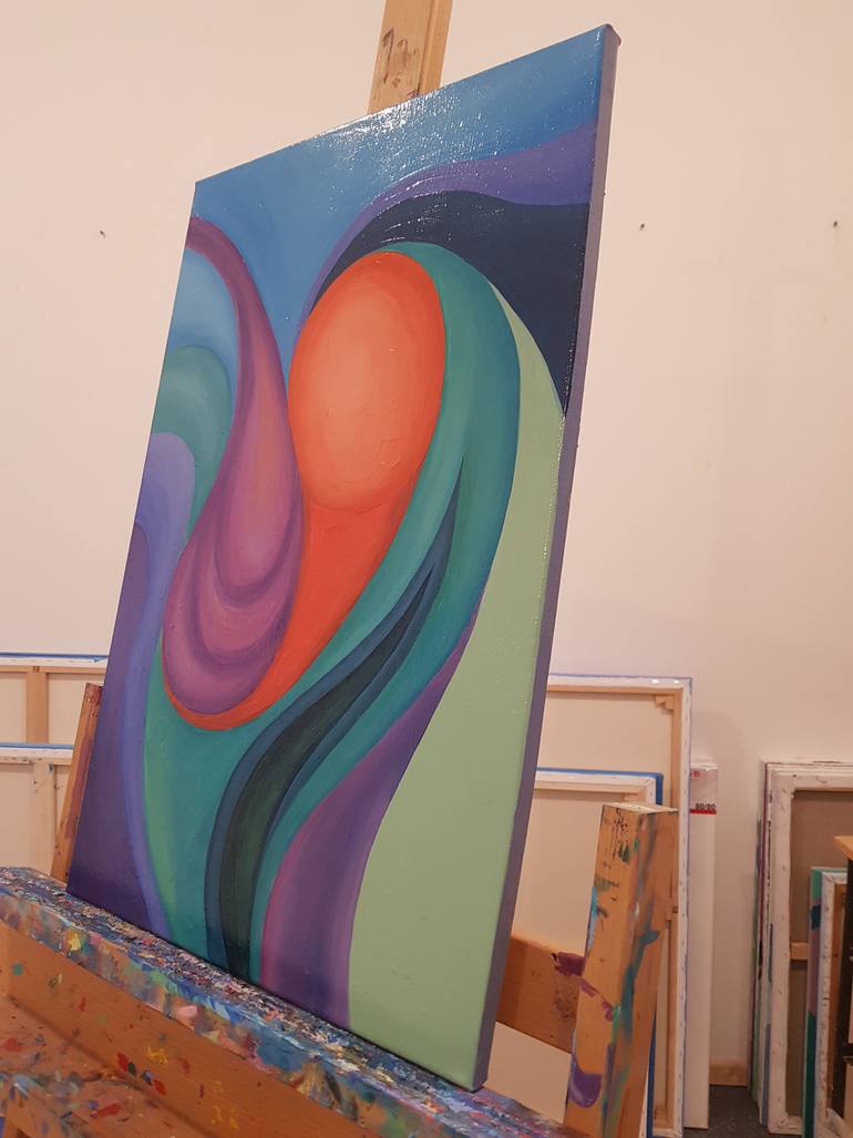 Original Contemporary Abstract Painting by Eka Orba