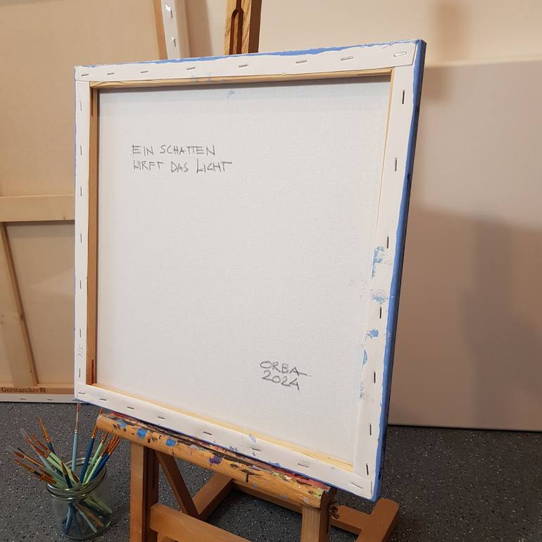 Original Abstract Botanic Painting by Eka Orba