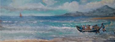 Original Expressionism Seascape Paintings by Pedar Dillon