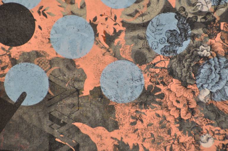 Original Abstract Patterns Printmaking by Sergio Rocha