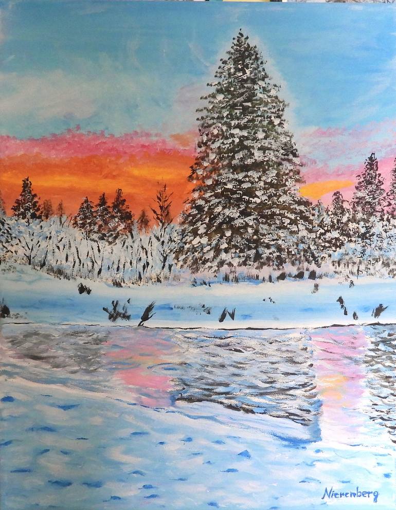 Original  Painting by julie saeger nierenberg