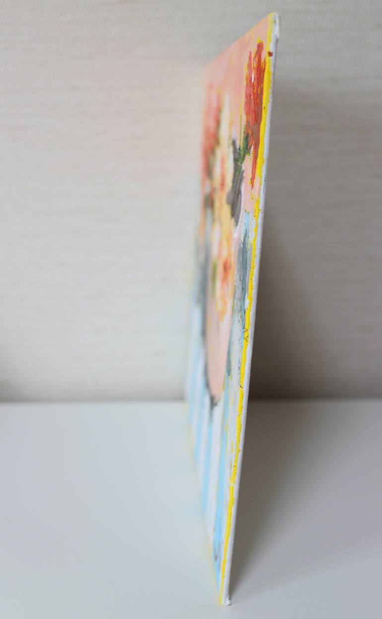 Original Realism Floral Painting by Sedigheh Zoghi