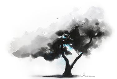 Print of Fine Art Tree Drawings by Sedigheh Zoghi