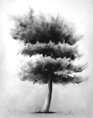 Print of Tree Drawings by Sedigheh Zoghi