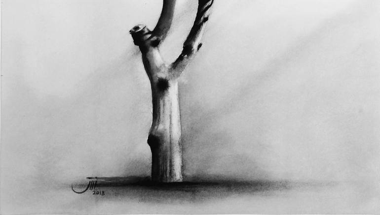 Original Minimalism Landscape Drawing by Sedigheh Zoghi