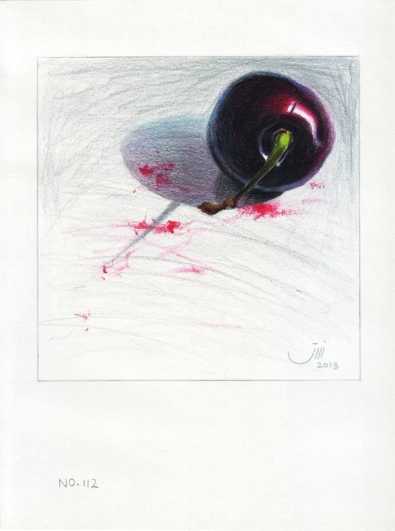 Original Fine Art Still Life Drawing by Sedigheh Zoghi