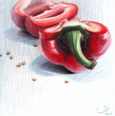 Print of Fine Art Still Life Drawings by Sedigheh Zoghi