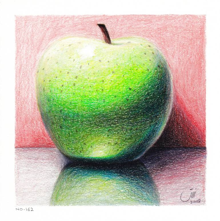 Original Fine Art Still Life Drawing by Sedigheh Zoghi