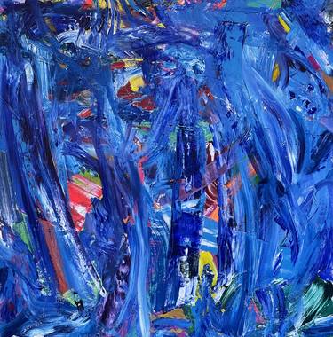 Original Abstract Expressionism Abstract Paintings by Pablo Contrisciani