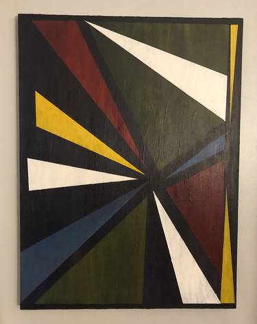 Original Abstract Painting by Joseph Lindsay