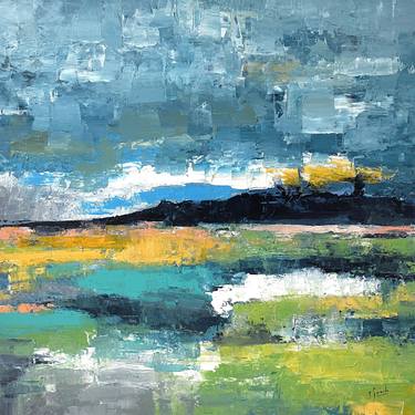 Original Abstract Landscape Paintings by Sophie Gaiardo