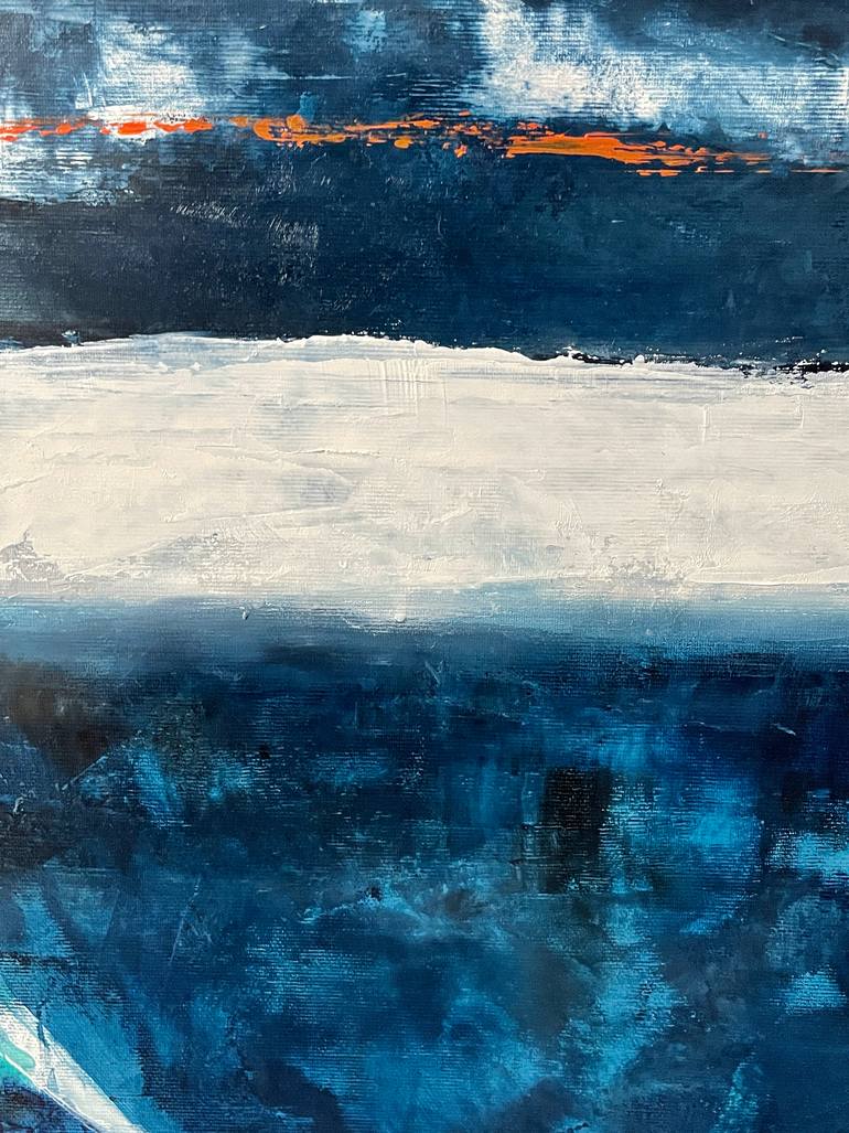 Original Abstract Seascape Painting by Sophie Gaiardo
