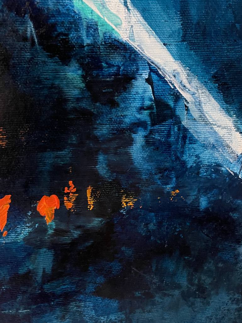 Original Abstract Seascape Painting by Sophie Gaiardo