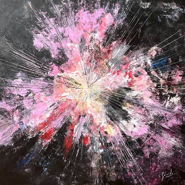 Original Abstract Outer Space Paintings by Sophie Gaiardo