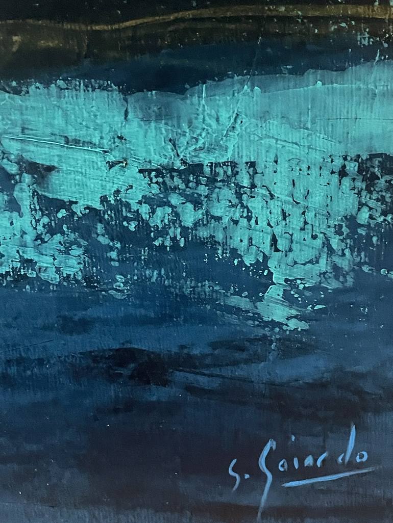 Original Abstract Seascape Painting by Sophie Gaiardo