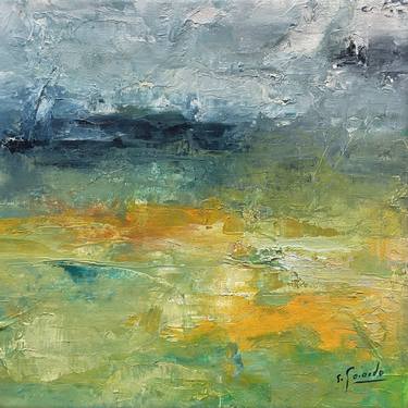 Original Abstract Landscape Painting by Sophie Gaiardo