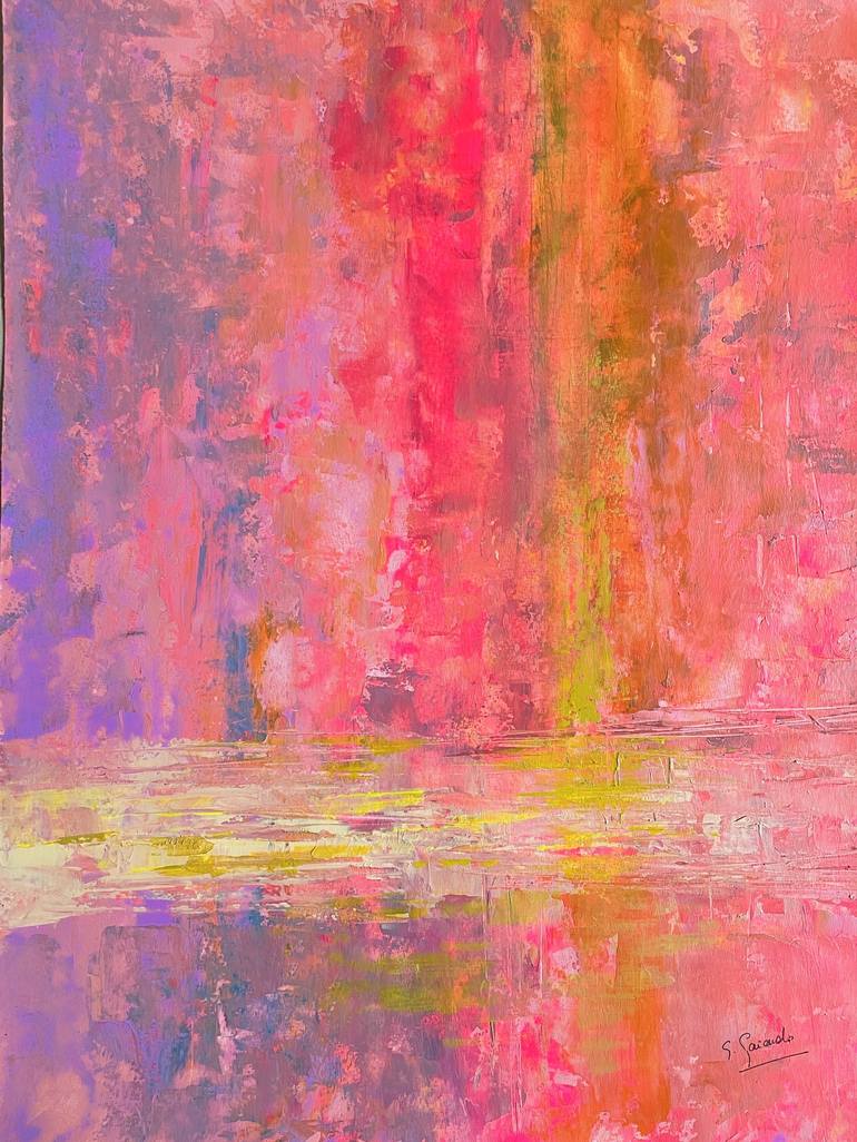 Original Abstract Water Paintings by Sophie Gaiardo