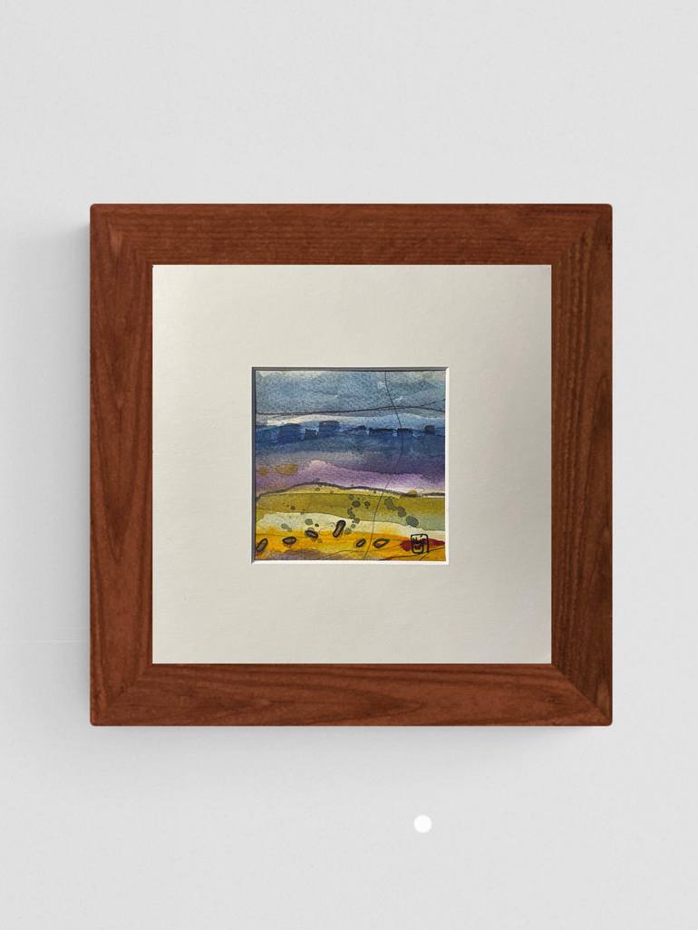 Original Abstract Landscape Painting by Sophie Gaiardo